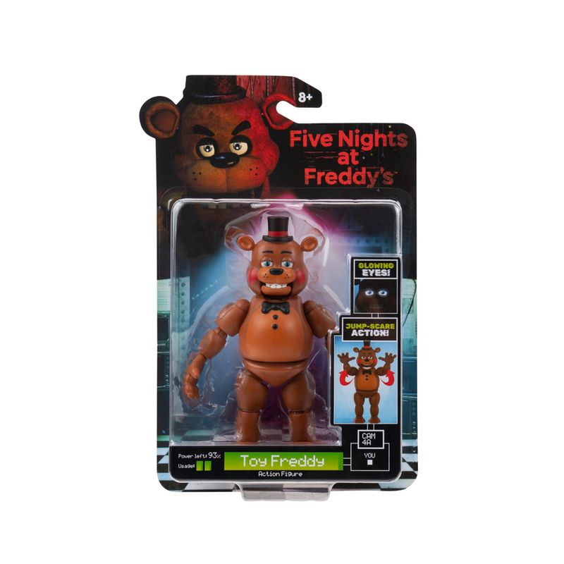 Boneco Action Fig Five Nights at Freddy's 5” 13cm Toy Freddy