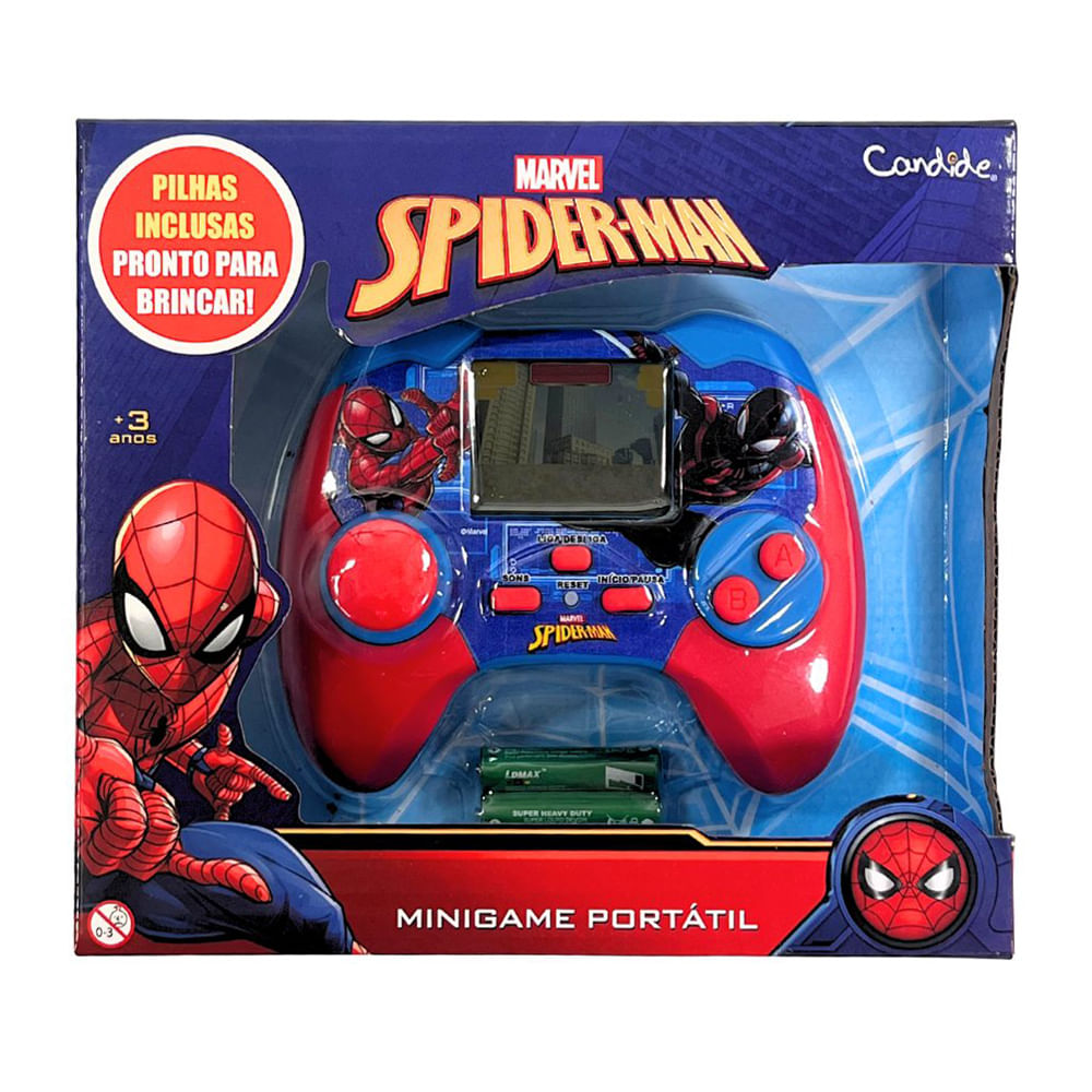 Minigame Infantil Portátil - Homem-Aranha