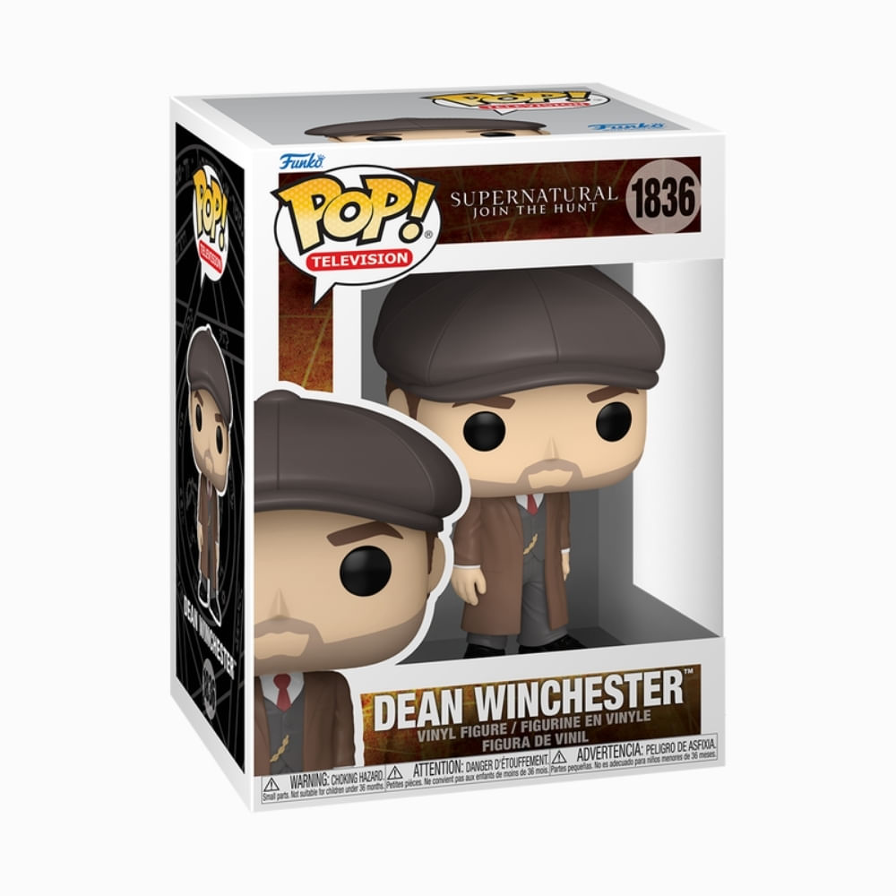 Boneco Funko Pop! Supernatural - Dean Winchester com Chase