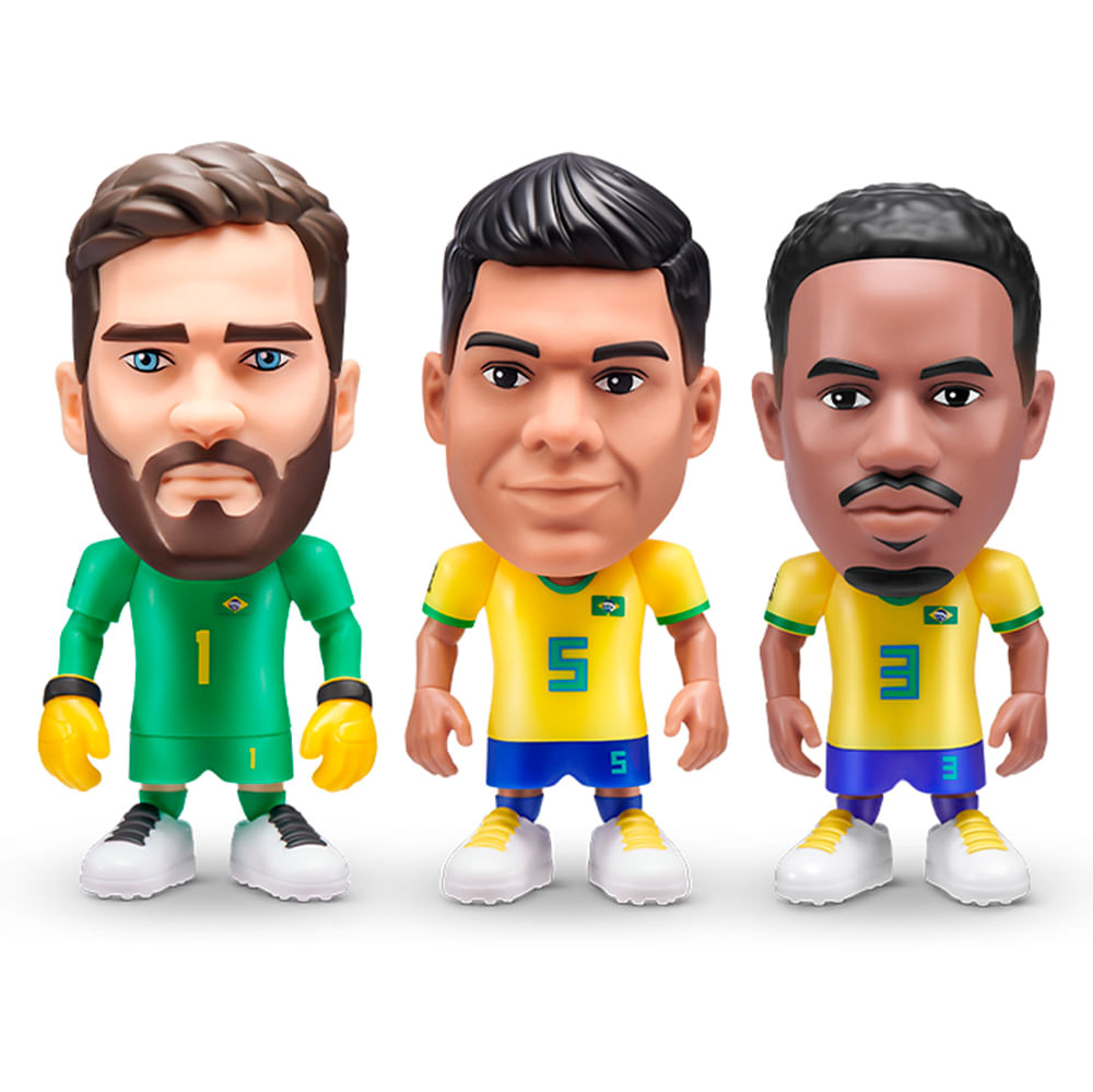 Kit 5 Bonecos Surpresa FIFA World Cup 2026™ Ballers