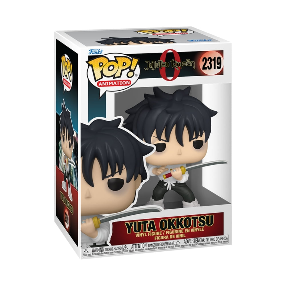 Boneco Funko Pop! Jujutsu Kaisen 0 - Yuta Okkotsu