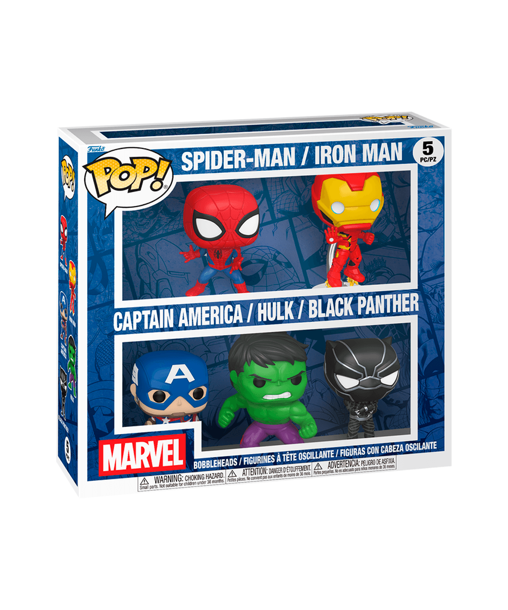 Funko POP! Marvel フィギュア セット Kit 5 Bonecos Funko Pop! Marvel Vingadores