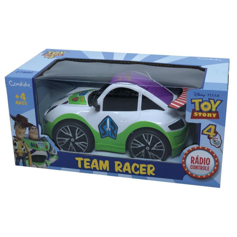 Carrinho de Controle Remoto Toy Story Team Racer - Buzz Lightyear