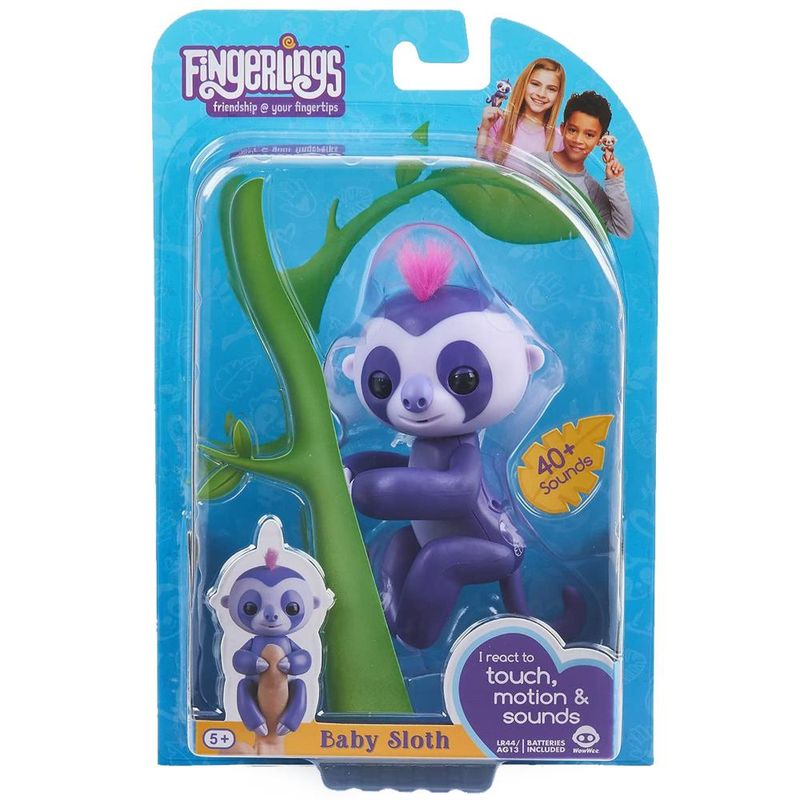 Fingerlings - Bicho Preguiça - Amizade na Ponta dos Dedos - Marge