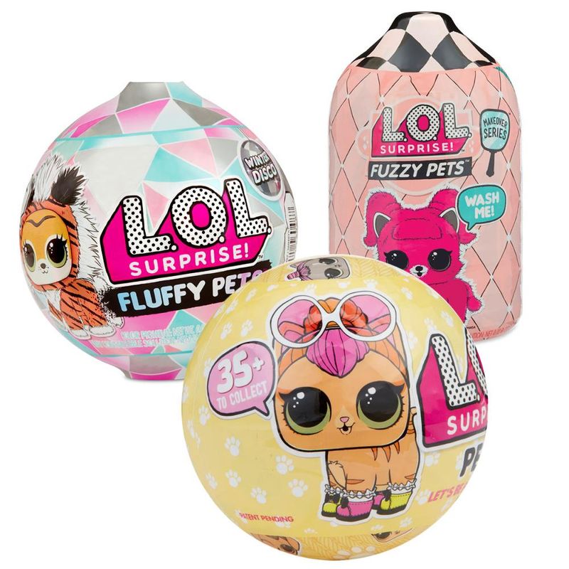 Kit Boneca LOL Surprise! Pets Eye Spy Fluffy Pets Fuzzy Pets