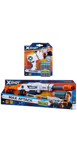 Kit – X-Shot – Max Attack + X-Shot – Mini Micro