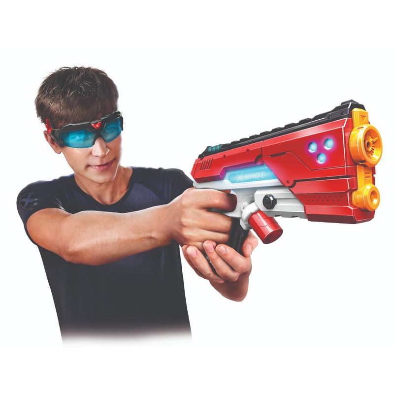 トイガン Laser 360 gun Lançador de Dardos X-Shot Laser 360º