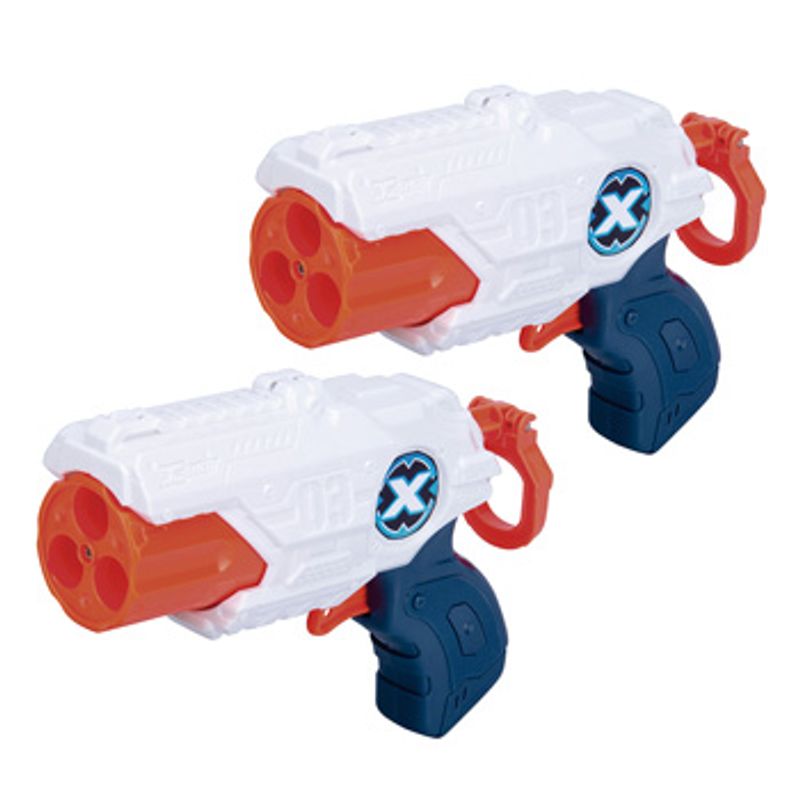 Lançador de Dardos X-Shot - 2x MK3 Double com latas