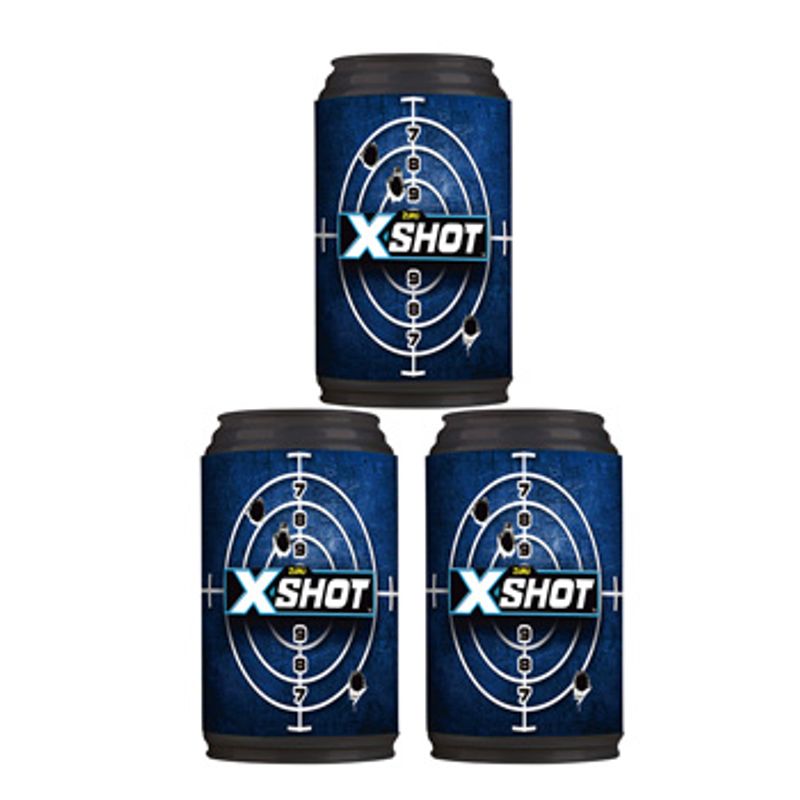Lançador de Dardos X-Shot - 2x MK3 Double com latas