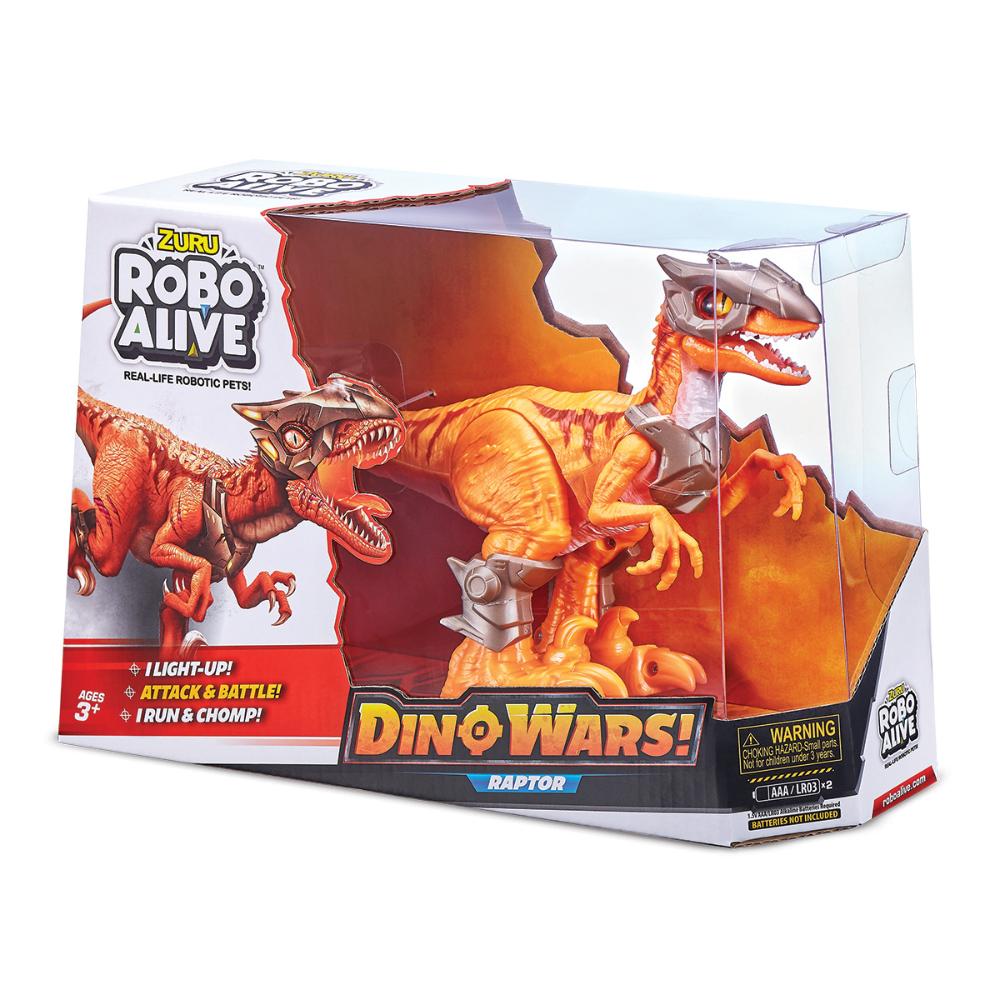 Robo Alive Dinossauro Raptor Dino Action Candide - Loja Zuza Brinquedos